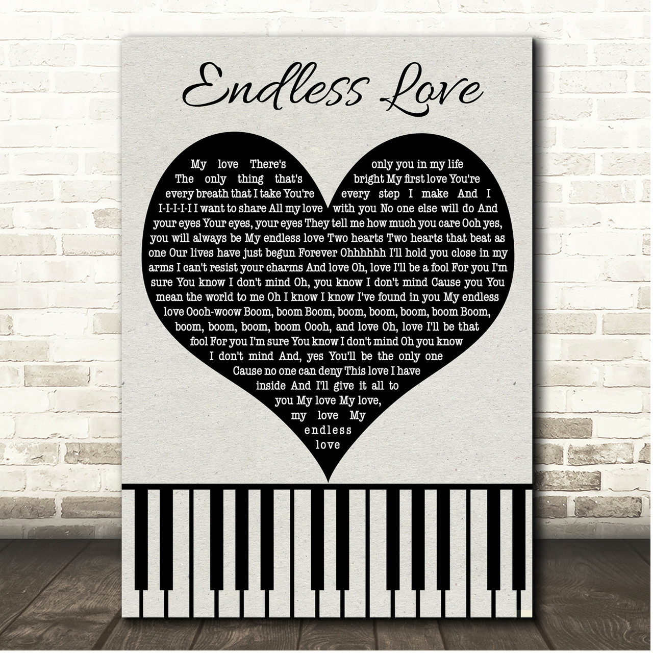 Endless love  Endless love song, Lyrics to live by, Great song lyrics