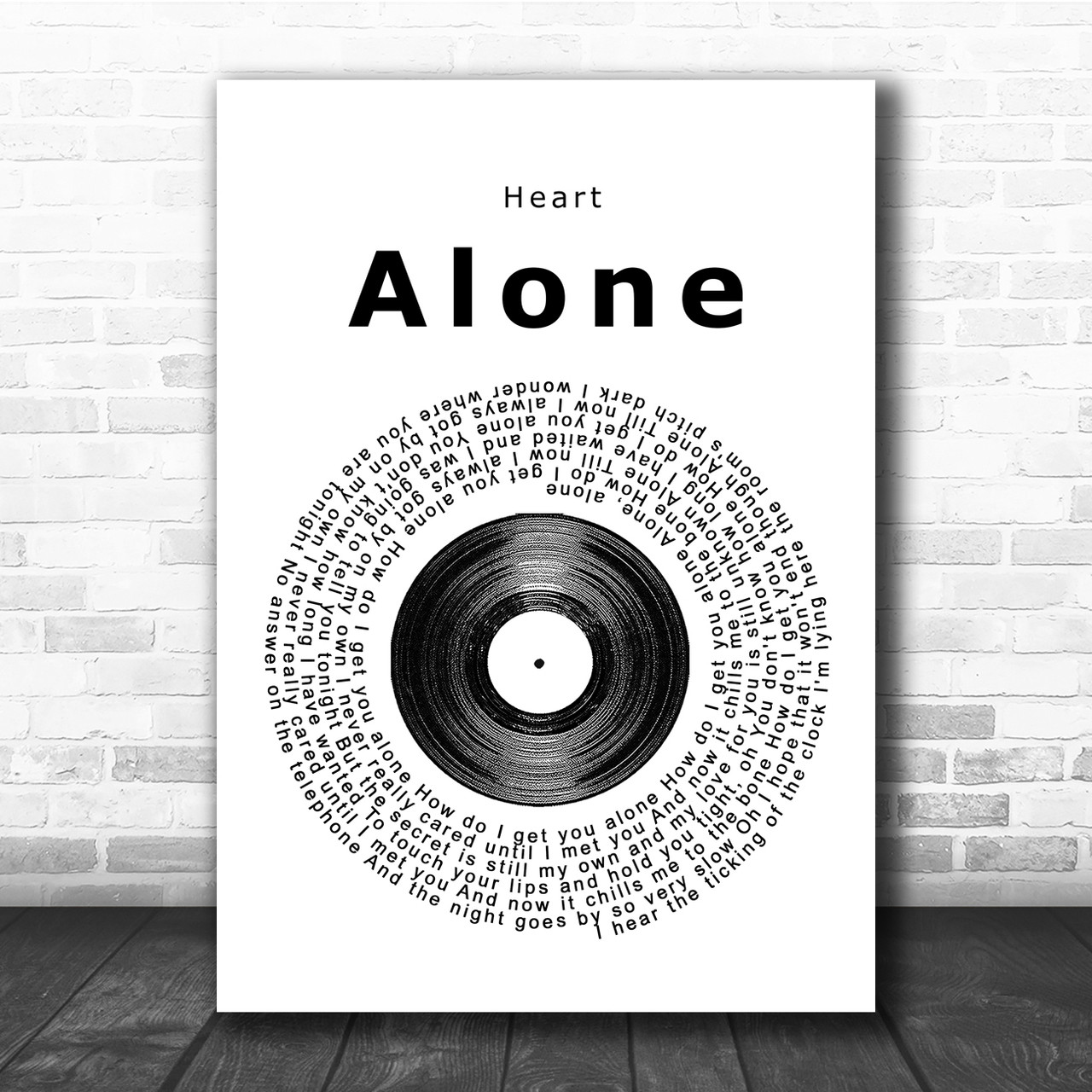 Heart – Alone Lyrics