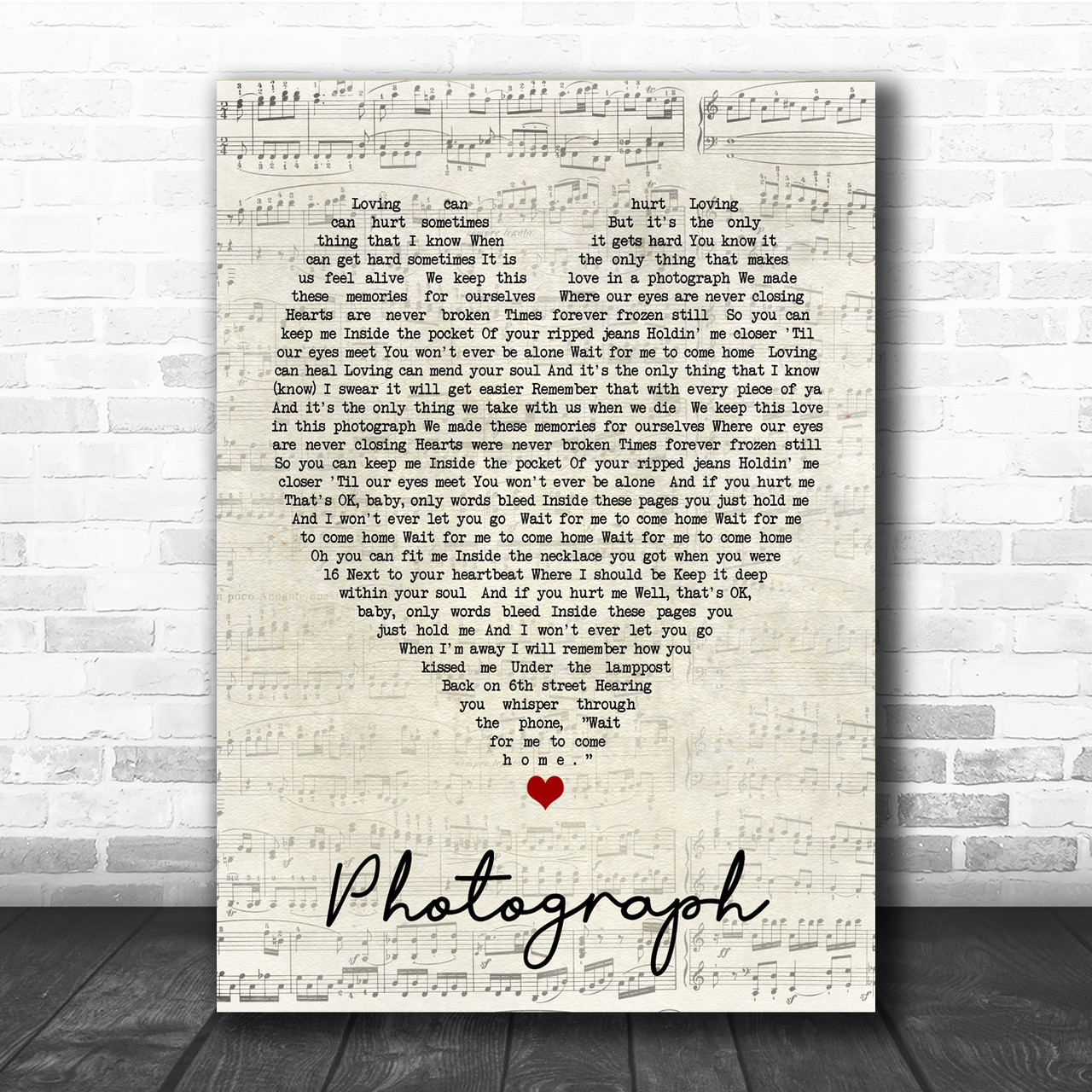 ed sheeran quotes lyrics photograph