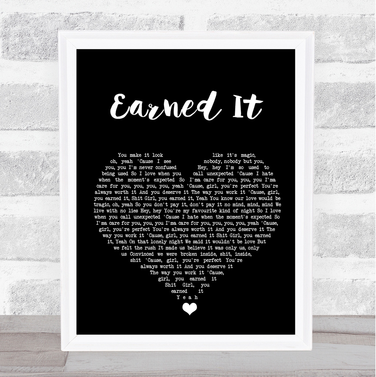 Lyrics Art. - Earned It - The Weeknd