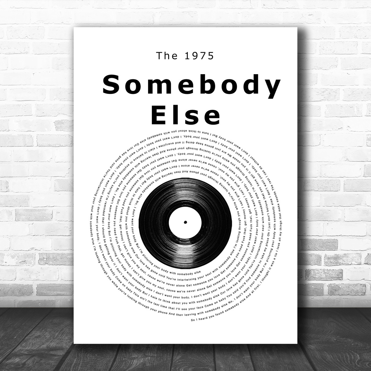 the 1975 somebody else vinyl