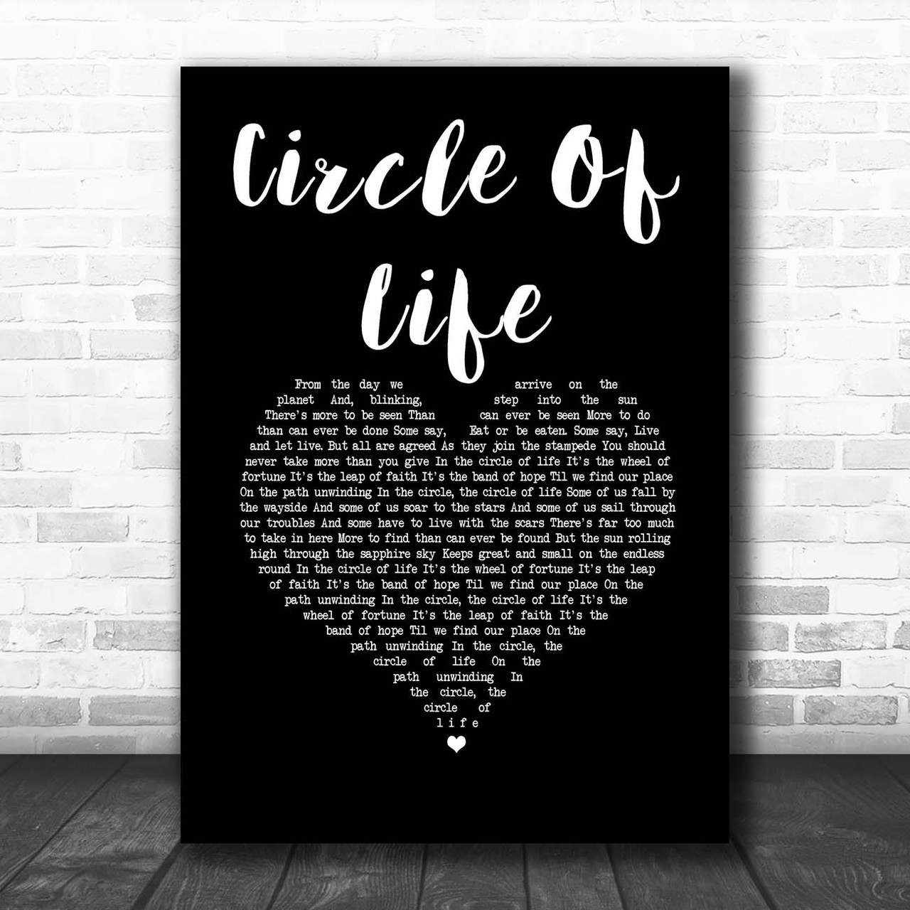 lyric circle of life