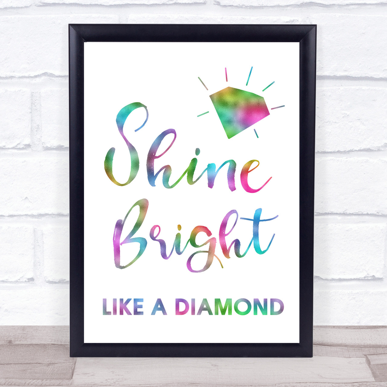 Shine Bright Like A Diamond | Art Board Print