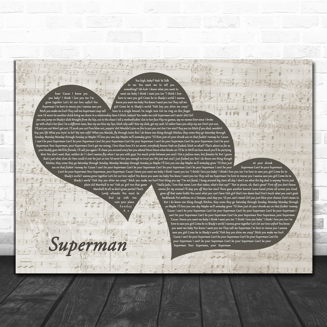 Love Heart Canvas Wall Art For A Cause