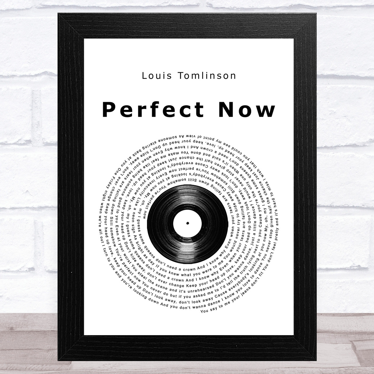 Louis Tomlinson Painted Vinyl 