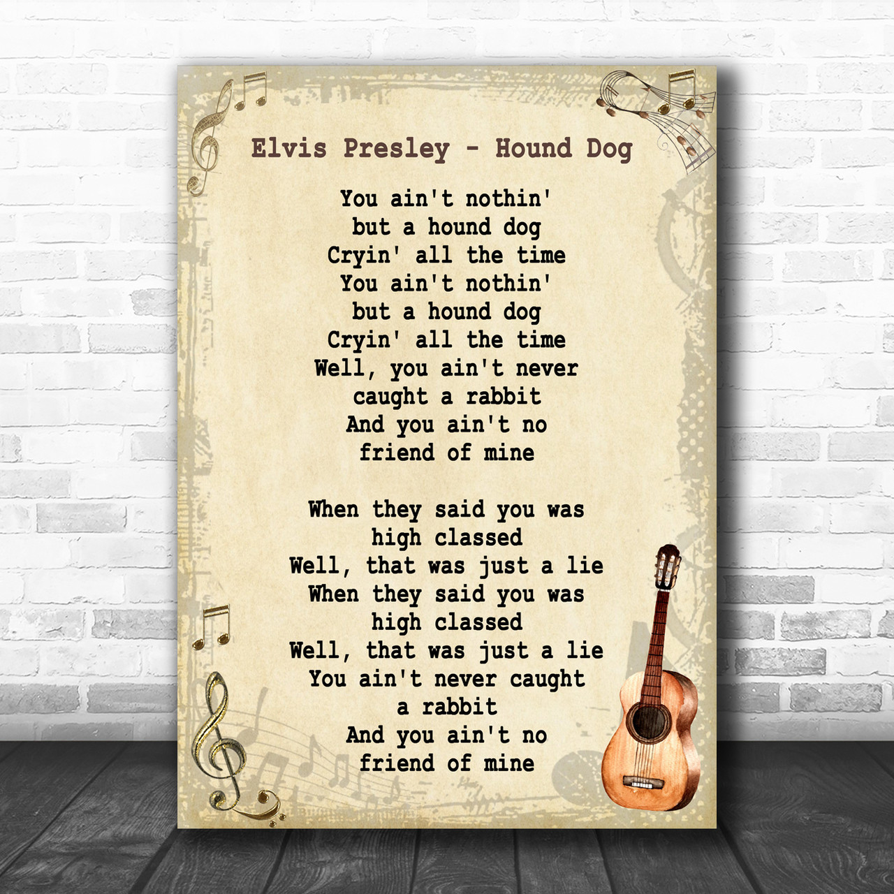 Elvis Presley Lyrics