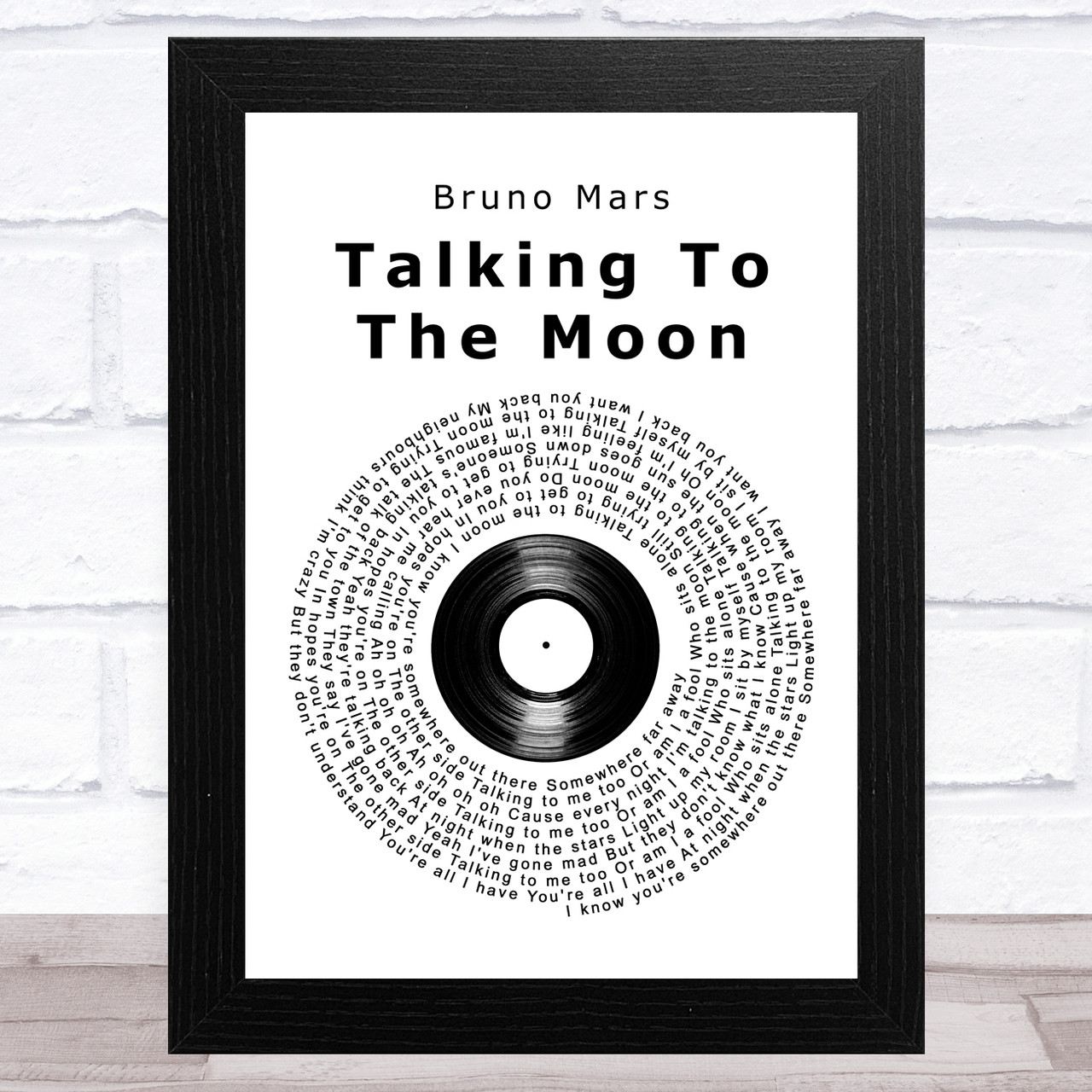 bruno mars talking to the moon lyrics