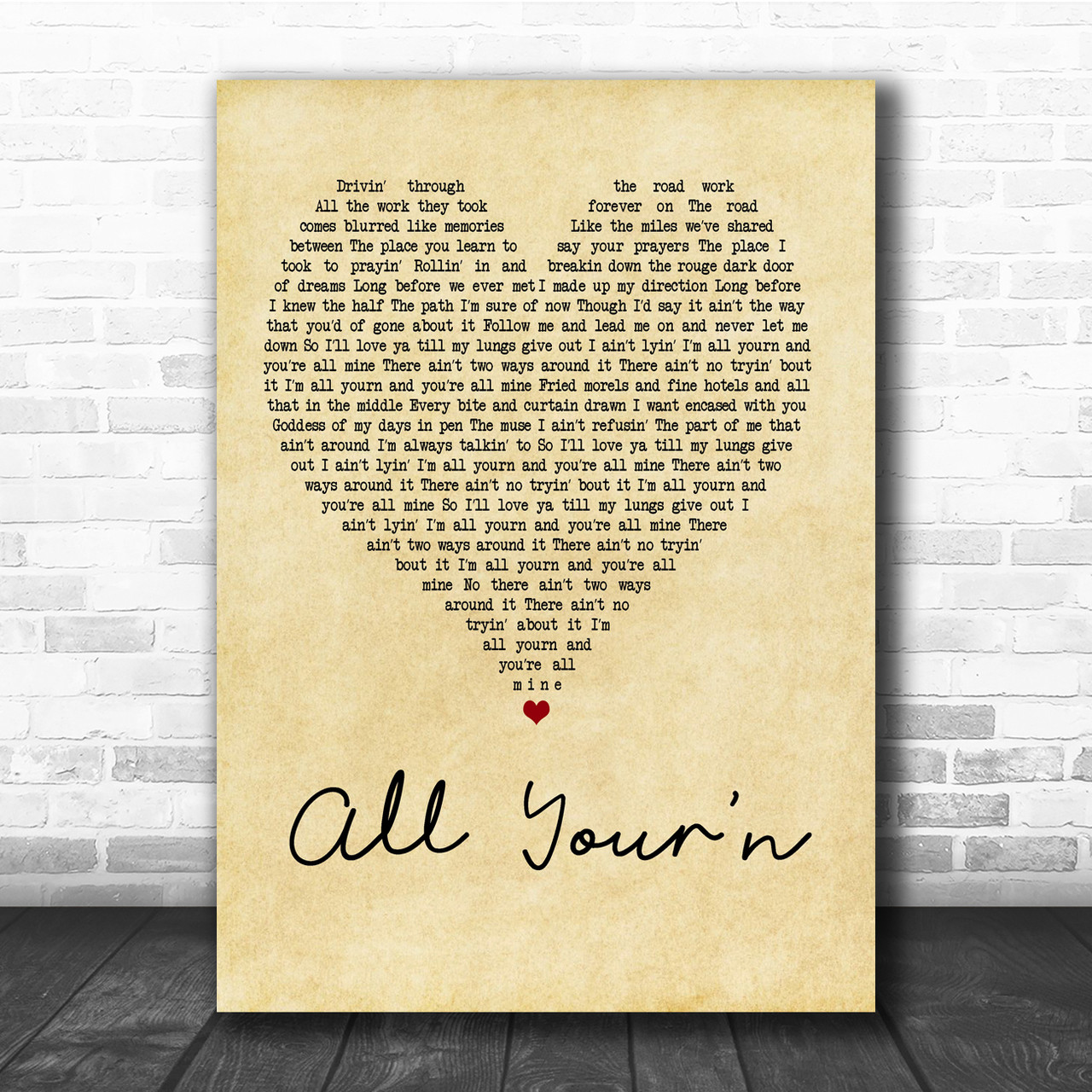 In Your Love Lyrics - Tyler Childers | Sticker