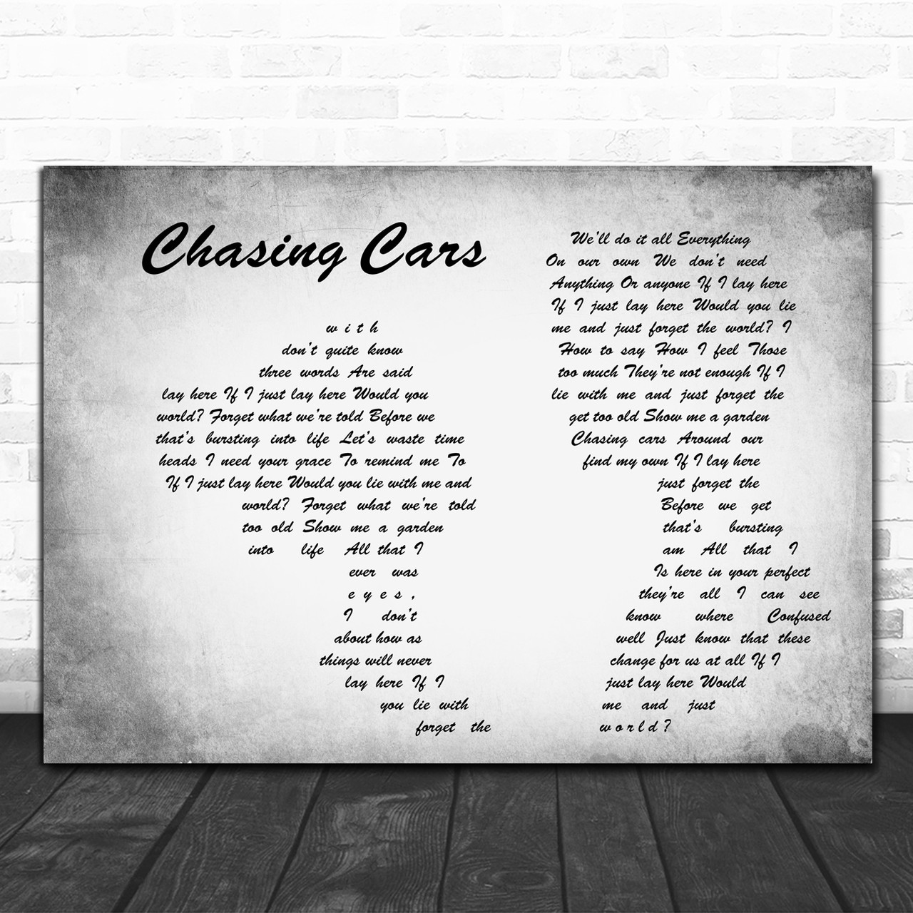 Chasing Cars - song and lyrics by Snow Patrol