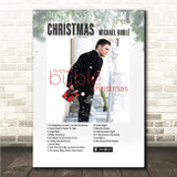 Michael Buble Christmas Music Polaroid Vintage Music Wall Art Poster Print