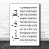 Ben Rector Love Like This Grey Heart Song Lyric Quote Music Print Song Lyric Designs