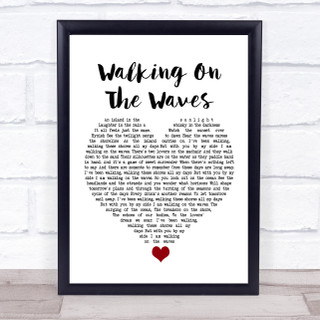 Skipinnish Walking On The Waves White Heart Song Lyric Quote Music ...