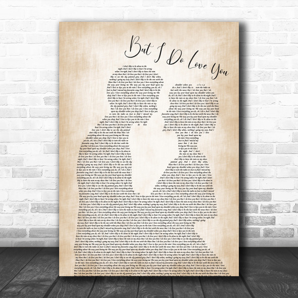 LeAnn Rimes But I Do Love You Man Lady Bride Groom Wedding Print