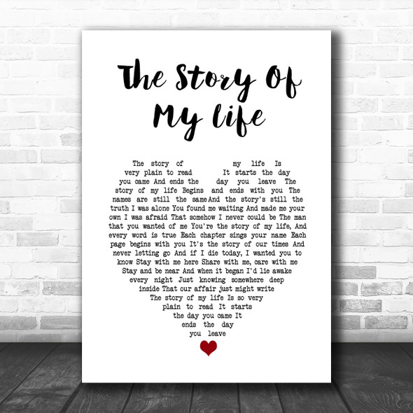 neil diamond ..the story of my life song