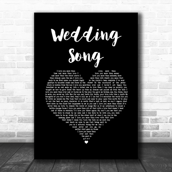 Bob Dylan Wedding Song Black Heart Song Lyric Music Art Print