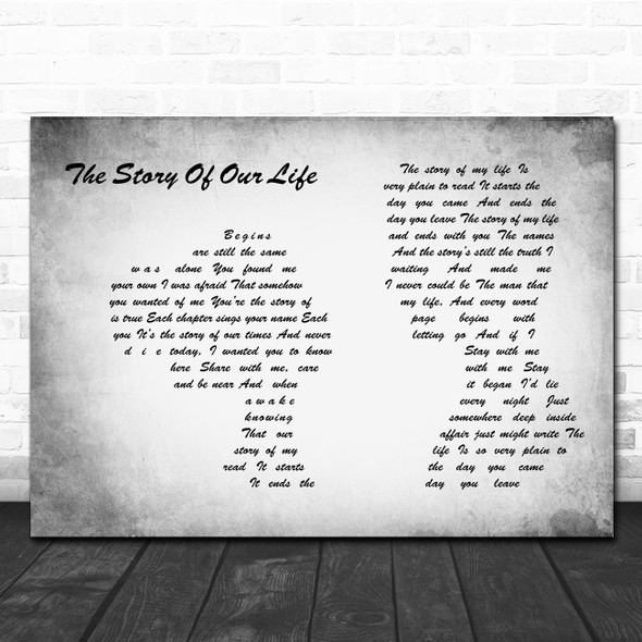 the story of your life lyrics