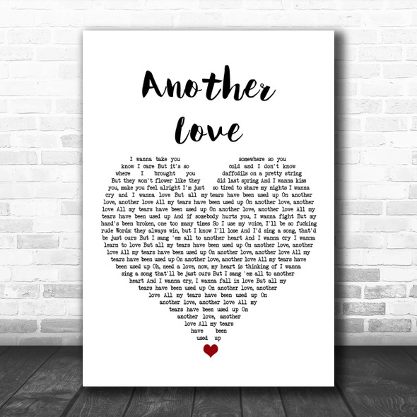 Another Love Lyrics - Notability Gallery