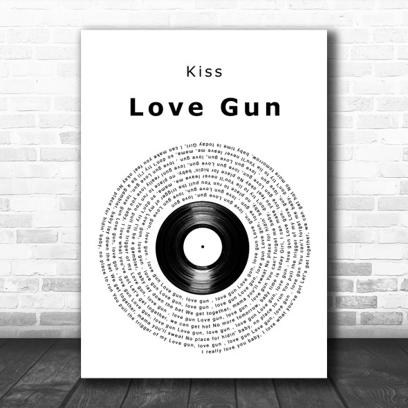 Kendrick Lamar LOVE. Vinyl Record Decorative Wall Art Gift Song