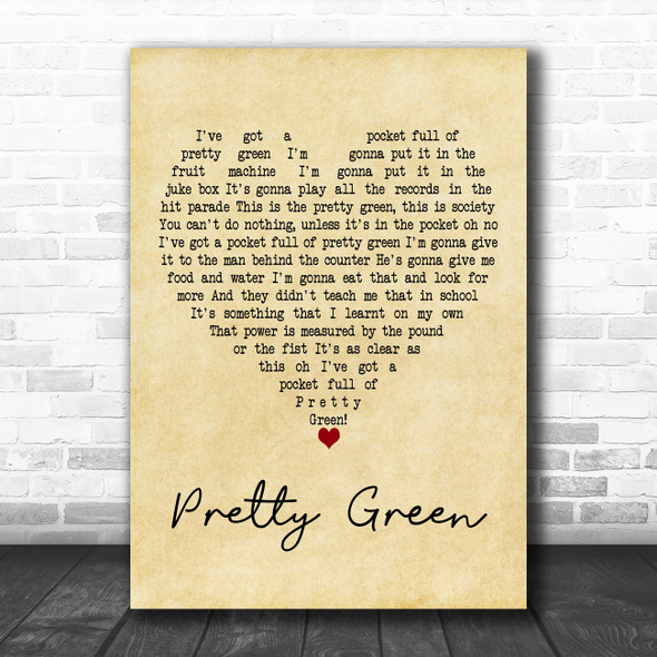 アート　PRETTY GREEN Prints 「Pocket Full」 アート PRETTY GREEN Prints 「Pocket Full」 アート PRETTY