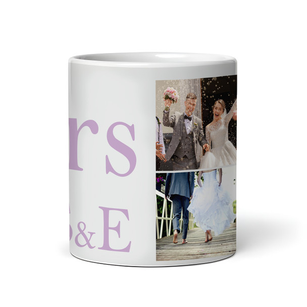 Mr & Mrs Set Mrs Pastel Pink Any Song Lyrics Custom Music Gift Personalized Mug