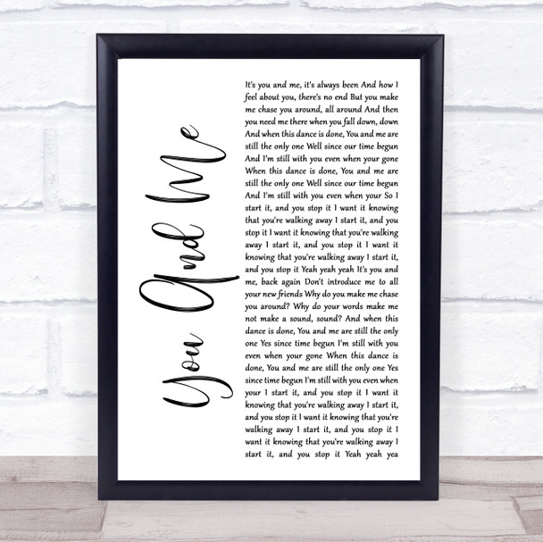 Bryan Adams Have You Ever Really Loved A Woman Rustic Script Song Lyric Print