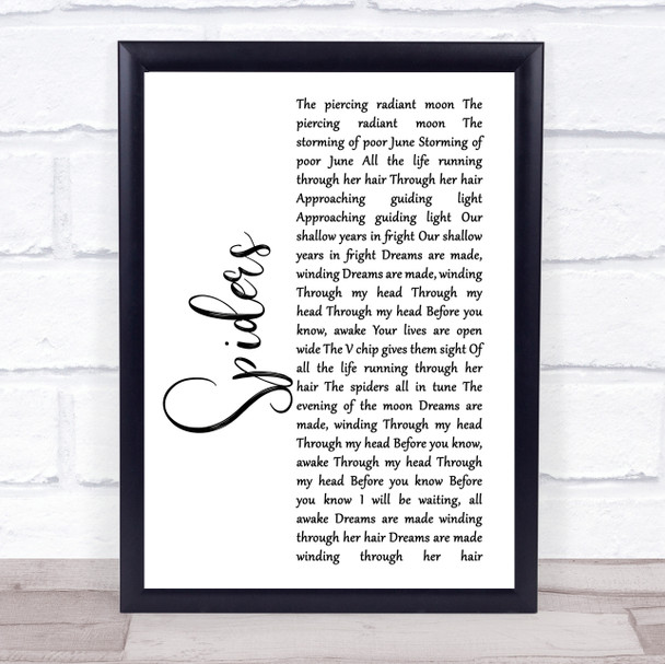 Dan + Shay Speechless Rustic Script Song Lyric Quote Print