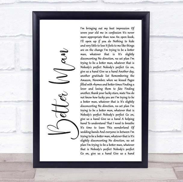 Frankie Goes To Hollywood The Power Of Love Rustic Script Song Lyric Quote Print
