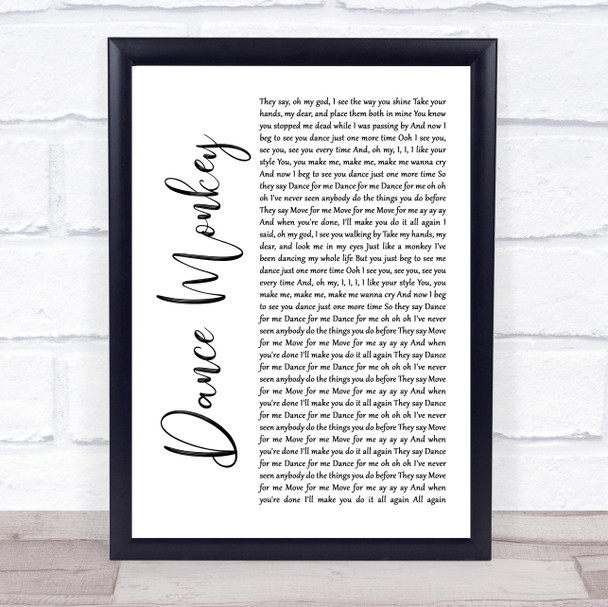 N Sync This I Promise You Rustic Script Song Lyric Quote Print