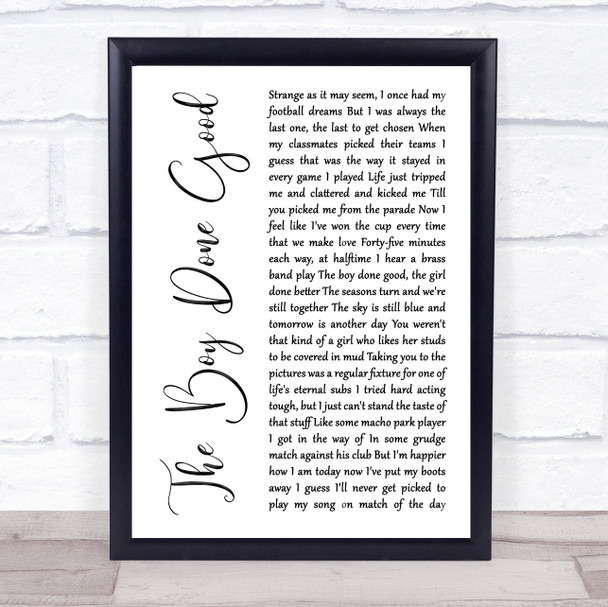 Rascal Flatts Better Now Rustic Script Song Lyric Quote Print