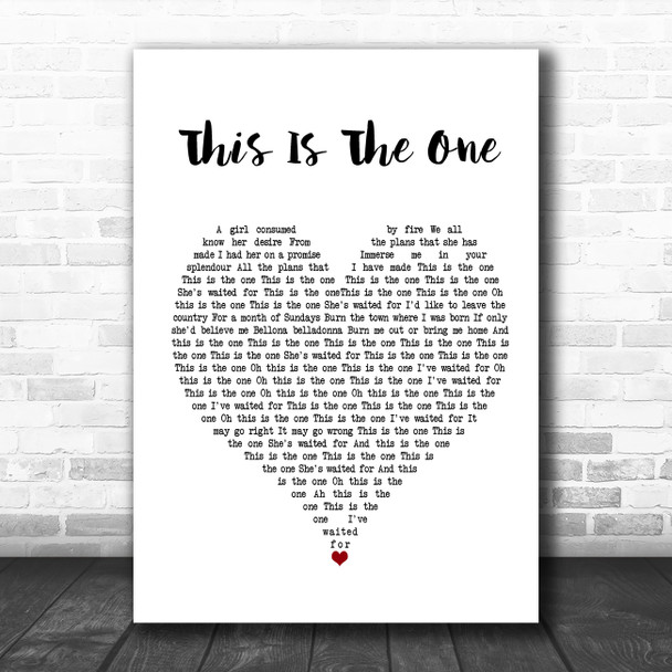The Stone Roses This Is The One White Heart Song Lyric Poster Print