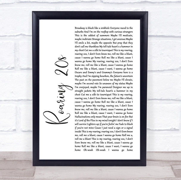 Rod Stewart The First Cut Is The Deepest Rustic Script Song Lyric Poster Print