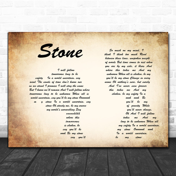 Alessia Cara Stone Man Lady Couple Song Lyric Music Poster Print