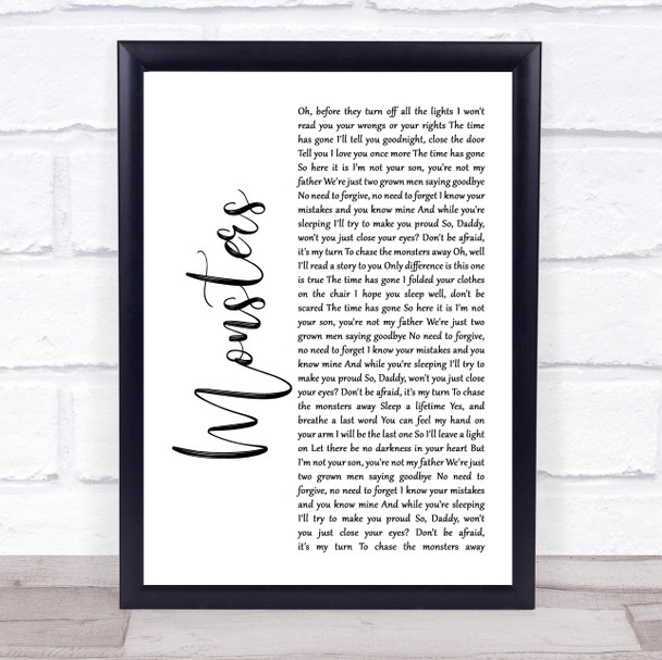 Citizen Cope Sideways Rustic Script Song Lyric Music Poster Print