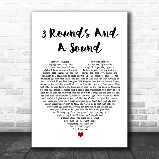 Blind Pilot 3 Rounds And A Sound Heart Song Lyric Music Wall Art Print