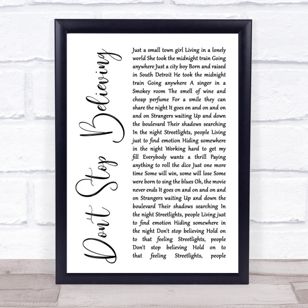 Niall Horan Mirrors Script Heart Song Lyric Print