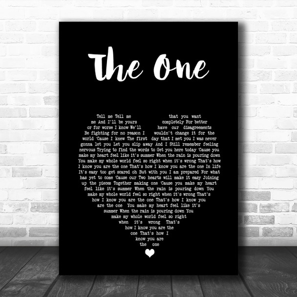 Matt Johnson The One Black Heart Song Lyric Music Art Print