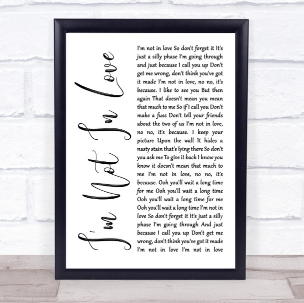 Ryan McMullan Streets of New York Rustic Script Song Lyric Music Art Print