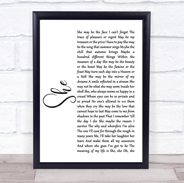 Linkin Park One More Light Rustic Script Song Lyric Music Art Print