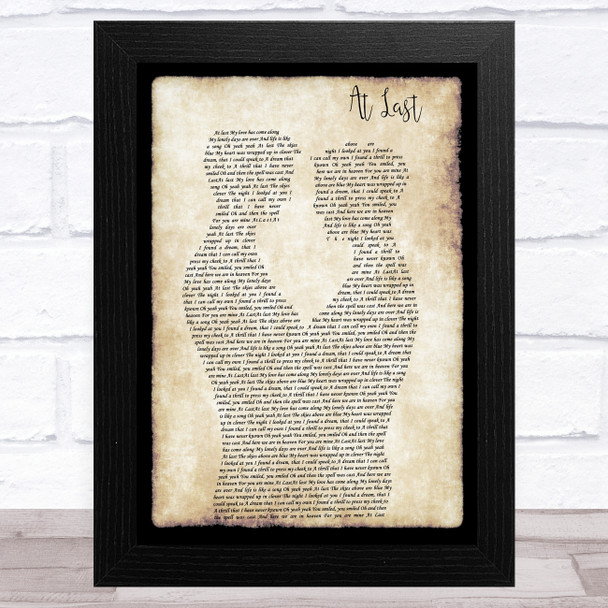 Etta James At Last Gay Couple Two Men Dancing Song Lyric Art Print