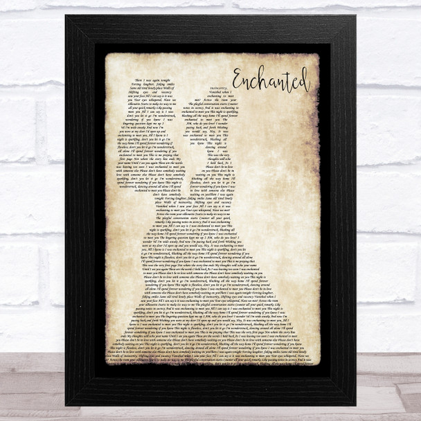 Taylor Swift Enchanted Lesbian Couple Two Ladies Dancing Song Lyric Art Print