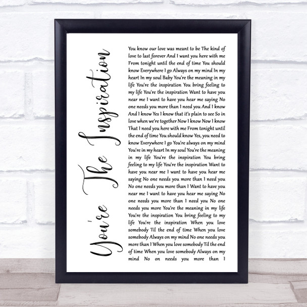 Kane Brown Live Forever Music Script Christian Memorial Cross Song Lyric Art Print