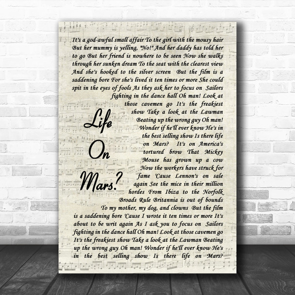 Hillsong Worship Who You Say I Am Vintage Script Decorative Wall Art Gift Song Lyric Print