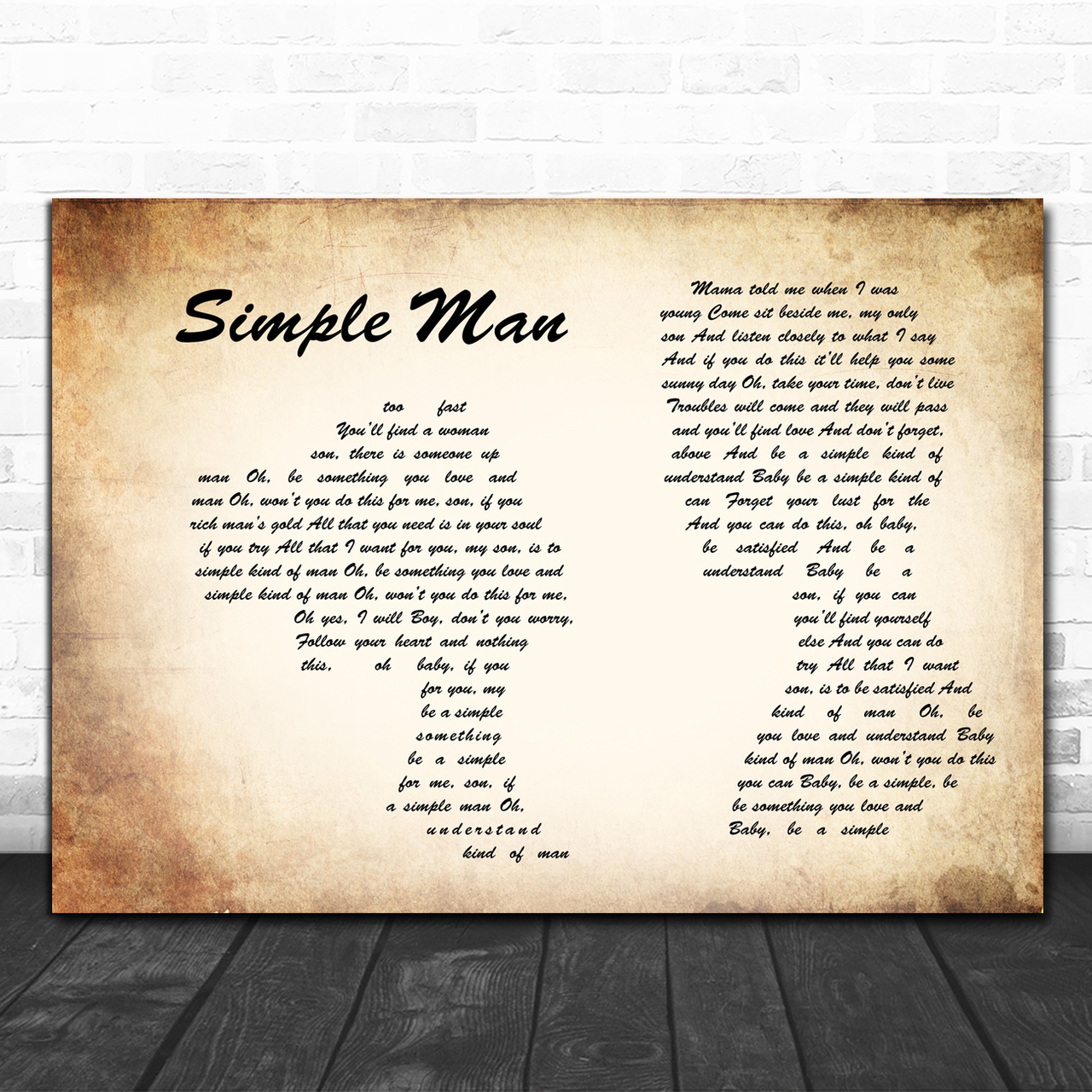 Simple Man Lynyrd Skynyrd Simple Man Simple Man Lynyrd Skynyrd Quotes