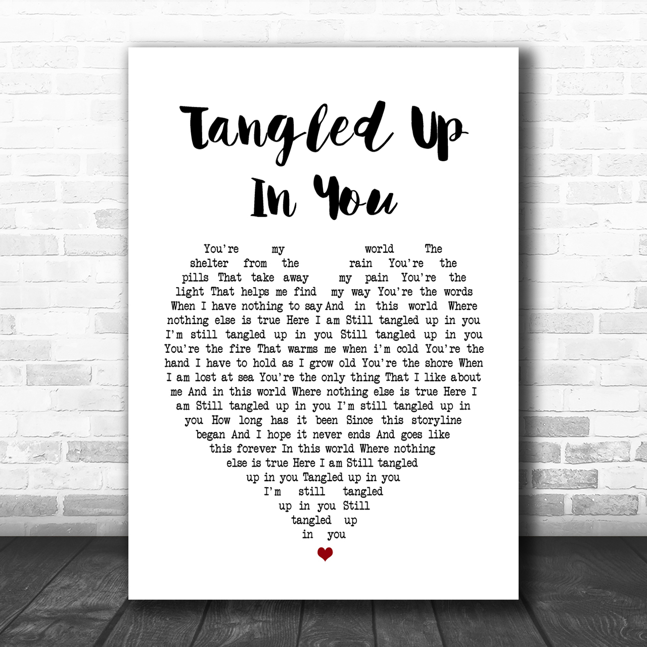 tangled up in you lyrics