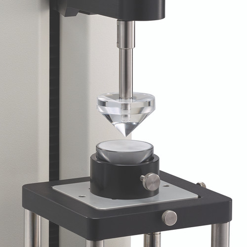 Spread Test Fixture quantifies the spread force of a material. Comes with 1 male cone probe, 5 five samples cups and 1 sample cup holder