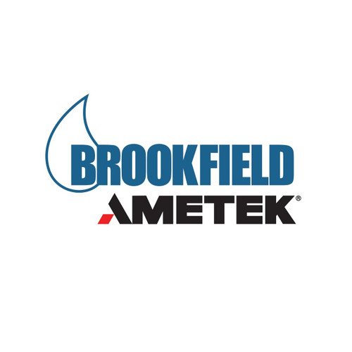 Wells/Brookfield cup with embedded RTD temperature probe