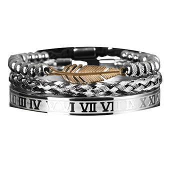 Armband Set - 3-teilig - Feder Armband Set - 3-teilig - Feder
