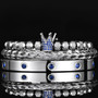 Armband Set - 3-teilig - Blue Point Armband Set - 3-teilig - Blue Point