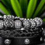Armband Set - 3-teilig - Kristall King Lion Armband Set - 3-teilig - Kristall King Lion