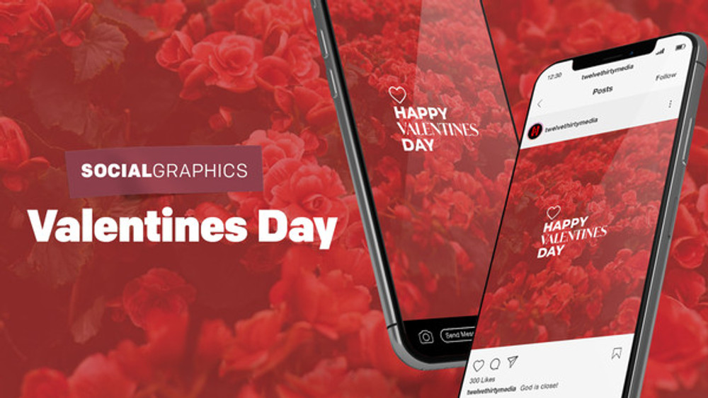 Happy Valentines Day 2: Social Graphics